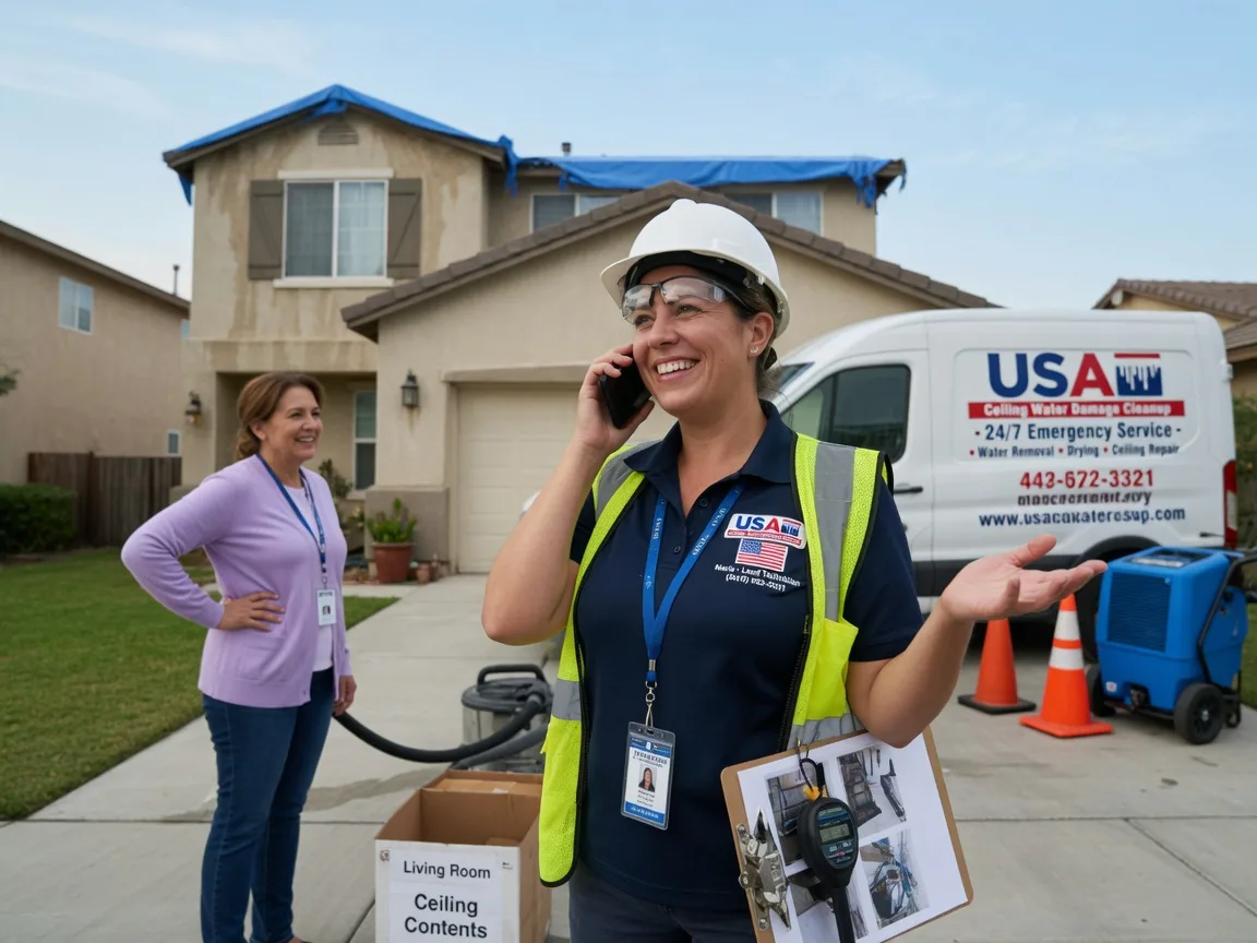 Ceiling Water Damage Restoration Madison, CA FAQs
